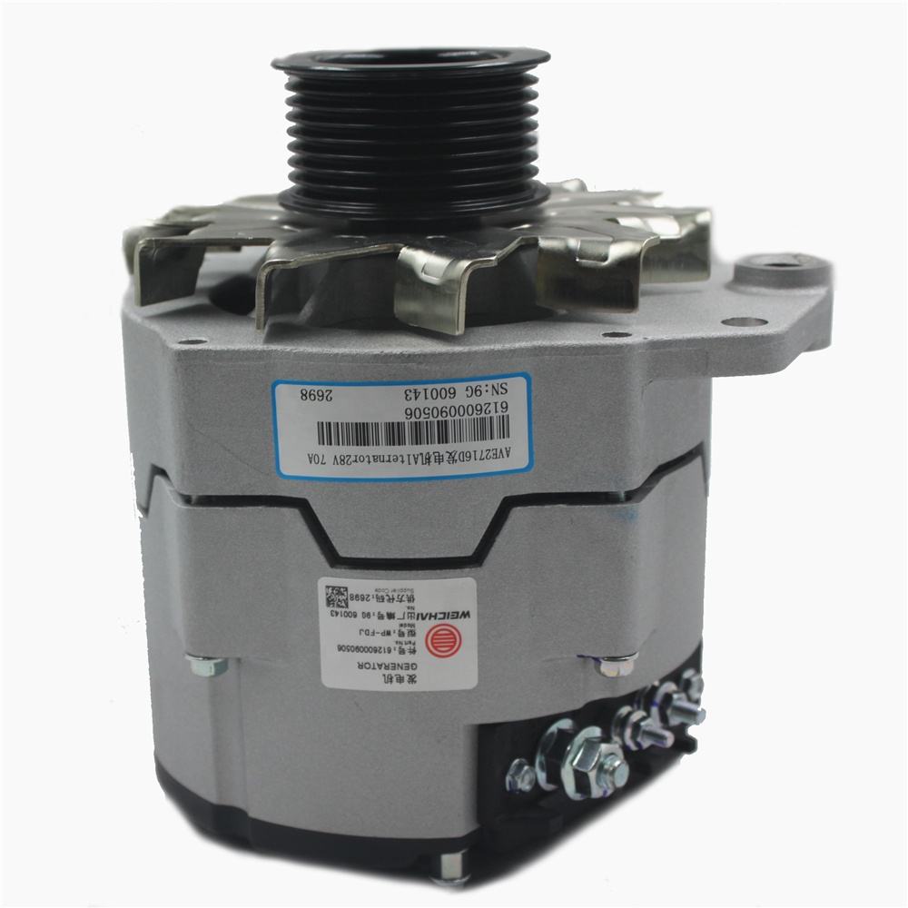 612600090506 Truck WD615 WP10 dijelovi motora alternator za Weichai Sinotruck Shacman